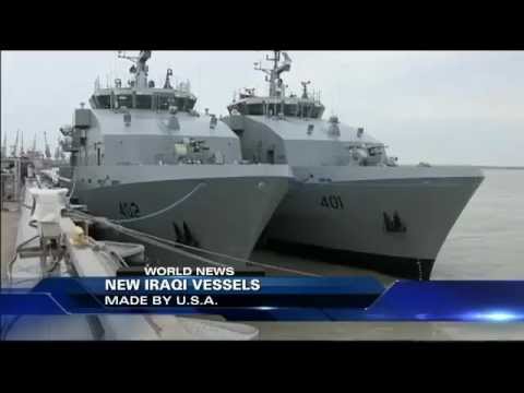 2 new multi-missions patrol boats for the Iraqi Navy [HD]