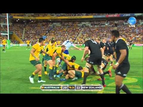 Last 6 Minutes All Blacks Wallabies Bledisloe Cup 2014