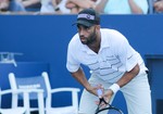 File - US tennis star James Blake playing at the US Open 2012 USTA Billie Jean King National Tennis Center, New York, USA, September 1, 2012.