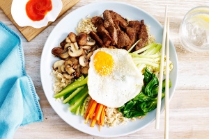 Korean bibimbap