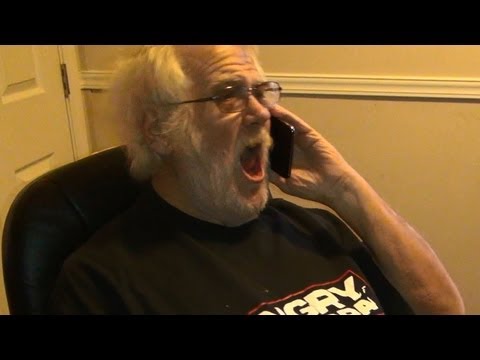 Angry Grandpa Calls Dish Network!