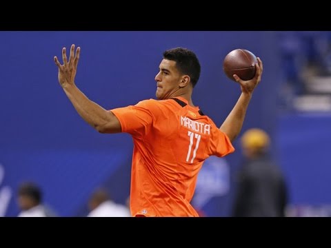 Marcus Mariota 2015 NFL Scouting Combine highlights