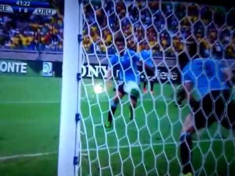 Frederico Chaves Guedes Goals Brezilya Uruguay 1-0 26.06.2013