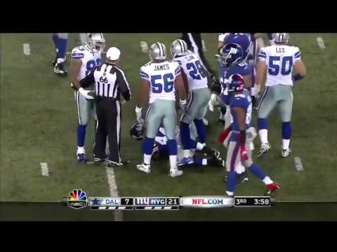 New York Giants vs Dallas Cowboys 2011-Giants clinch NFC EAST