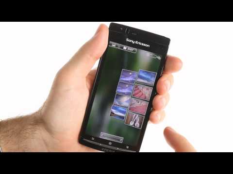 Sony Ericsson Xperia arc S unboxing and UI demo