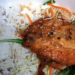 Teryaki salmon