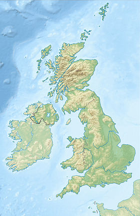 Voir la carte topographique du Royaume-Uni