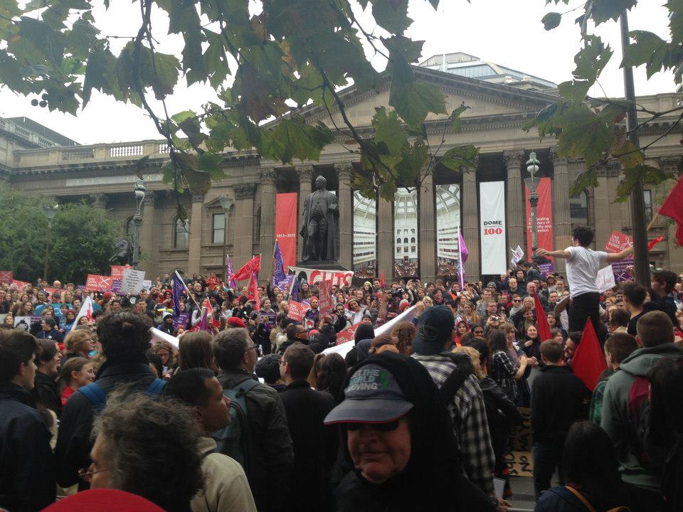 National Student Strike May 14 – Melbourne rally