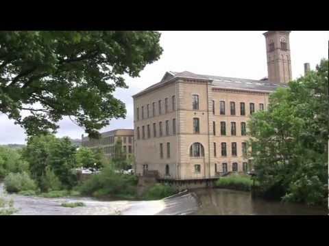 Saltaire, West Yorkshire, UK - 9th June, 2012 (1080 HD)