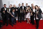 EXCLUSIVE - The cast and crew of 'Game of Thrones' at the 67th Primetime Emmy Awards on Sunday, Sept. 20, 2015, at the Microsoft Theater in Los Angeles.