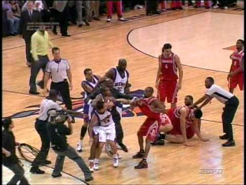 Matt Barnes - Rafer Alston & Shaq Fight