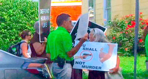 Johnson City protest (Whitney Prater)