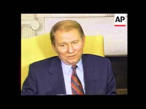 USA: WASHINGTON: UKRAINIAN PRESIDENT LEONID KUCHMA VISIT