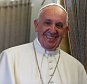 Pope Francis is pictured abooard his aircraft while en route to the United States September 22, 2015. The pontiff later arrived at Joint Base Andrews outside Washington  REUTERS/Tony Gentile