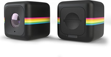 Polaroid Cube+ Mini Lifestyle Action Camera with Wi-Fi & Image Stabilization (Black)