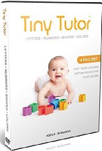 Baby DVD Set - 4 Educational Videos Teach Kids Letters, Numbers, Shapes & Colors - Early Language Learning for 1, 2, & 3 Year Old Preschool Children - Prep Your Einstein