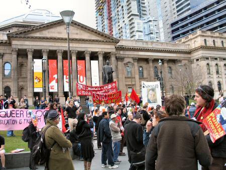 Scene at State Library