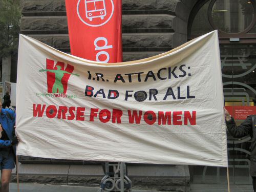 Banner of Women's Health West.