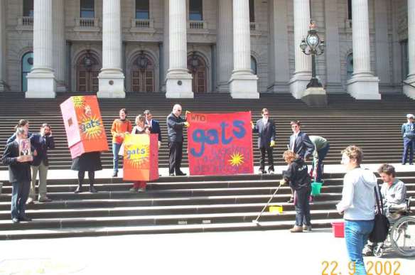 Washing steps of Parliament House