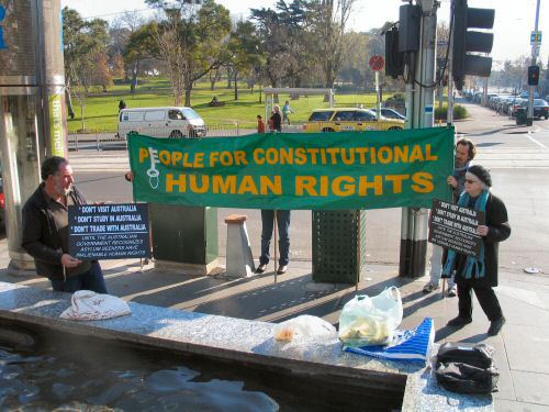 People for Constitutional Human Rights banner