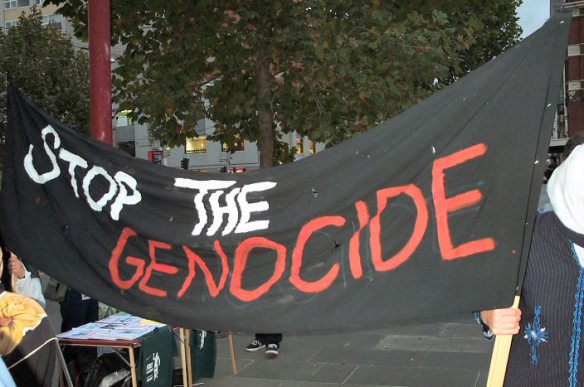 Banner - Stop the Genocide