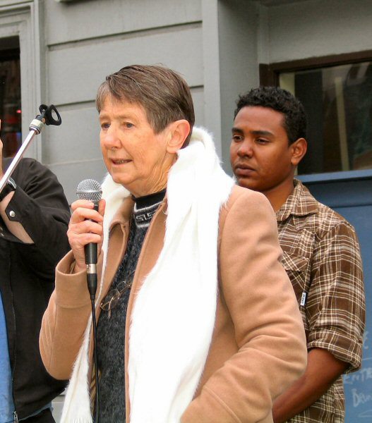 sister Brigid speaking