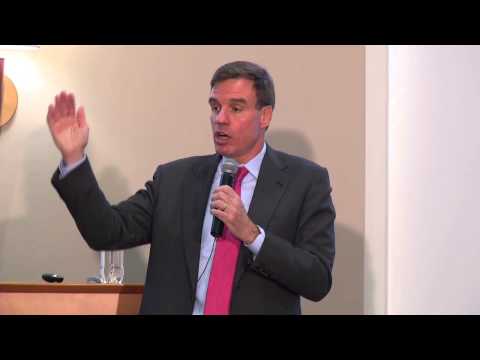 U.S. Sen. Mark Warner Addresses National Debt at U.Va.