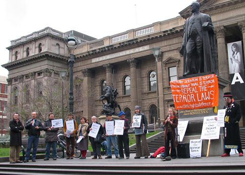 Lineup at State Library, including some of the speakers