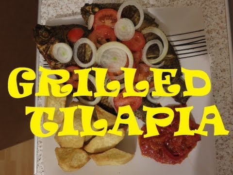 How to prepare Nigerian Grilled Tilapia Fish - Nigerian Food Recipes