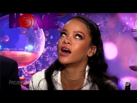 Rihanna "It's a Black Girl Thang" Australian Tv Interview March 28, 2015