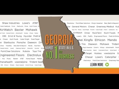 Georgia Named No. 1 State in U.S. for Business