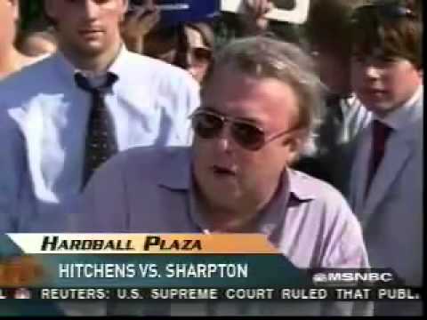 Christopher Hitchens - On Harball discussing religion with Al Sharpton