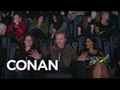 Conan Crashes A "Magic Mike XXL" Girls' Night Out  - CONAN on TBS