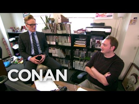 Conan Gives Staff Performance Reviews  - CONAN on TBS