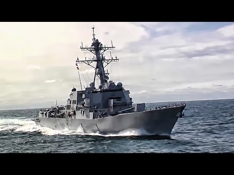 USS Spruance (DDG-111) • Guided Missile Destroyer In Action