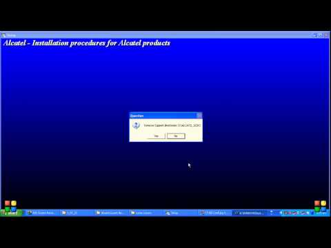 Alcatel Lucent  1660 &1662 ADMs Software Installation Videos (Tariq Javed)