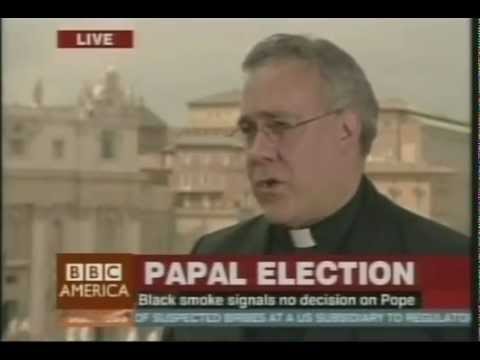 Rev. Robert A. Sirico on the 2005 Papal Conclave: BBC America (Clip 2)