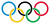 Olympic rings with white rims.svg