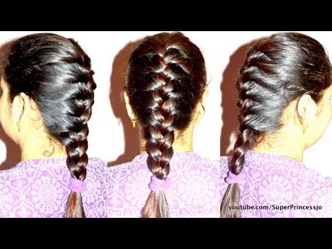 How to Basic French Braid Hair Tutorial Step by Step Instructions