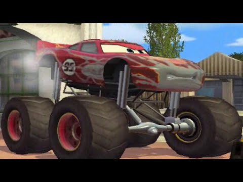 RAYO MCQUEEN MONSTER TRUCK | CARS MATER NATIONAL CHAMPIONSHIP | GAMEPLAY ESPAÑOL (SUBTITULADO)