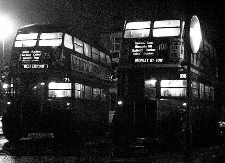 London buses in the 1960s