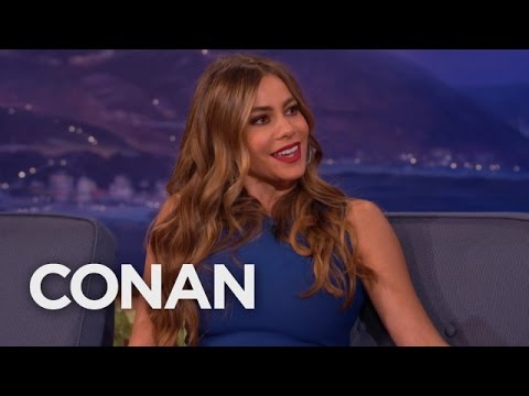 Sofia Vergara: "It's Dangerous To Be A Stripper"  - CONAN on TBS