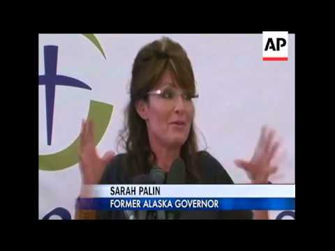 Former Alaska Governor Sarah Palin said on Sunday that she hoped for a "military airlift" to bring s