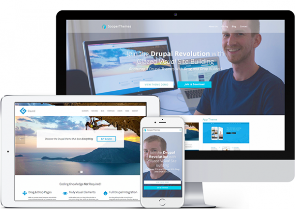 SooperThemes Drupal Themes Responsive Showcase