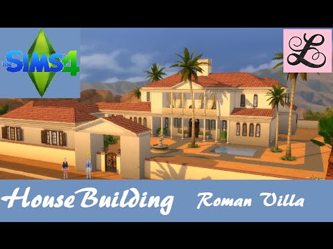 The Sims 4: House Building - Roman Villa