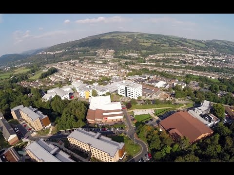 Pontypridd Campus Aerial Tour - University of South Wales