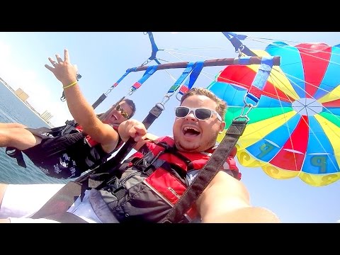 EPIC PARASAILING IN THE GULF OF MEXICO!