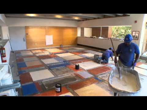 Terrazzo Installation