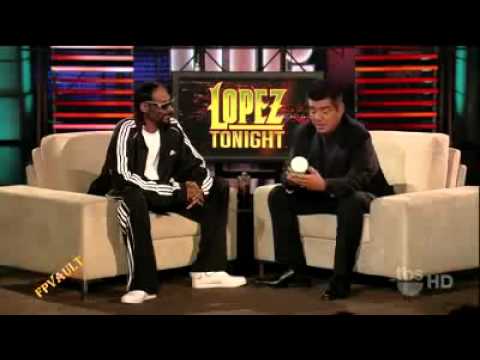 Snoop Lion Interview On Lopez Tonight about Marijuana