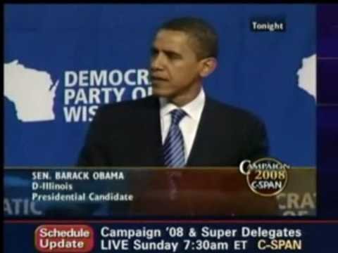 Influential President Obama Campaign speech